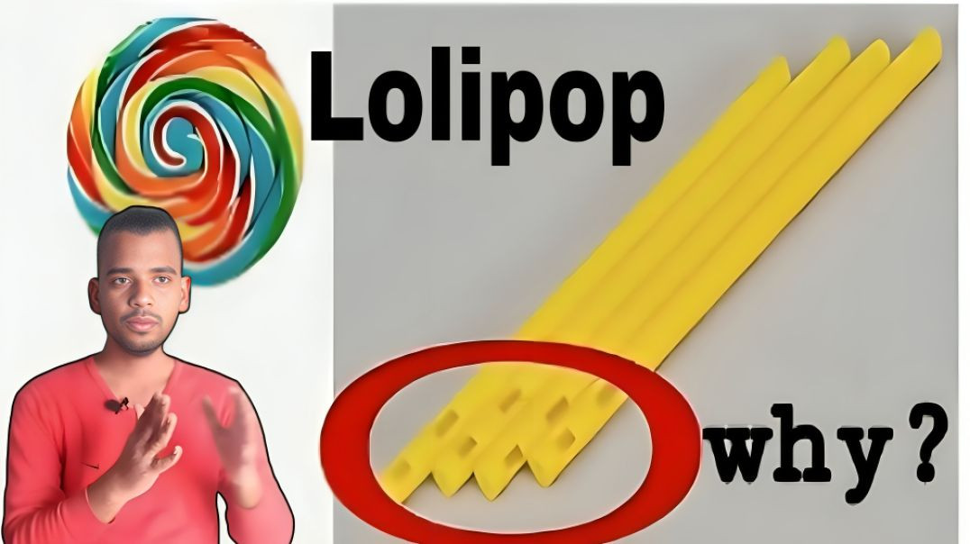 ⁣लोलीपॉप के पाइप में लास्ट में छेद क्यों होता है। Lolipop ke pipe me holl kyo hota hai । AC Prashant