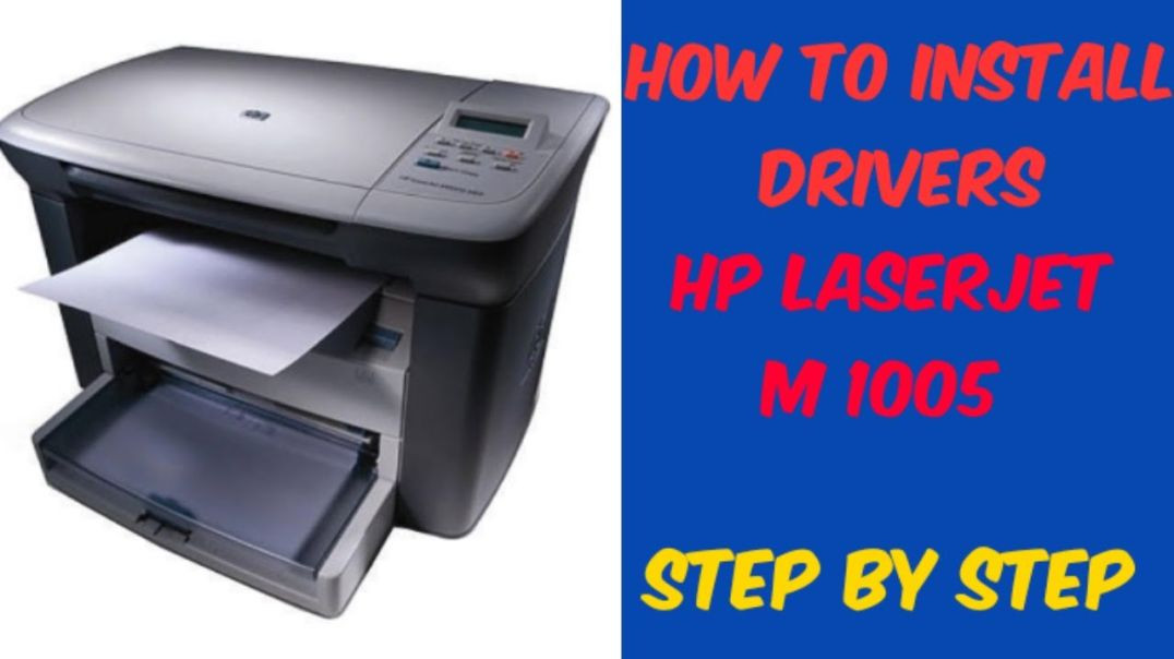 ⁣How to  download Hp laserjet  m1005 driver __ Download driver step by step