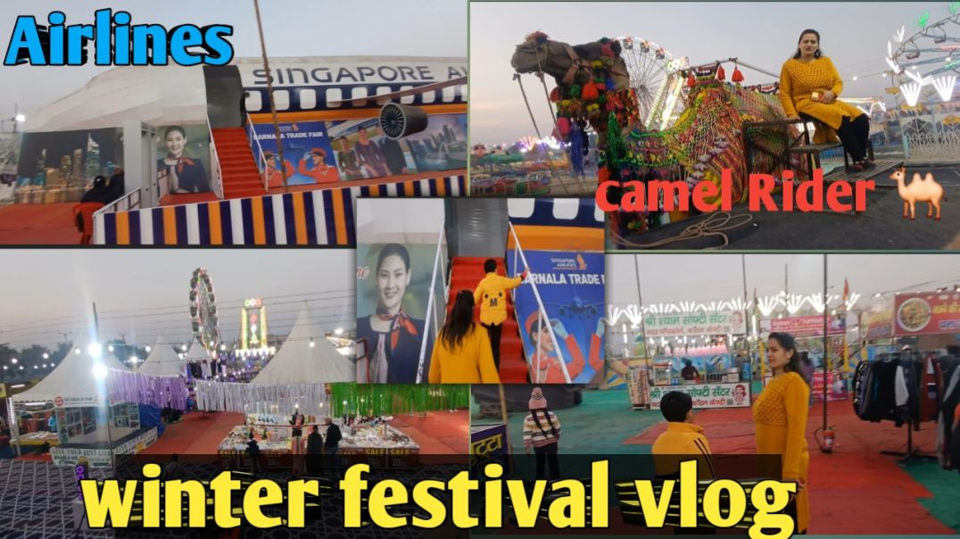 ⁣Winter Festival Vlog