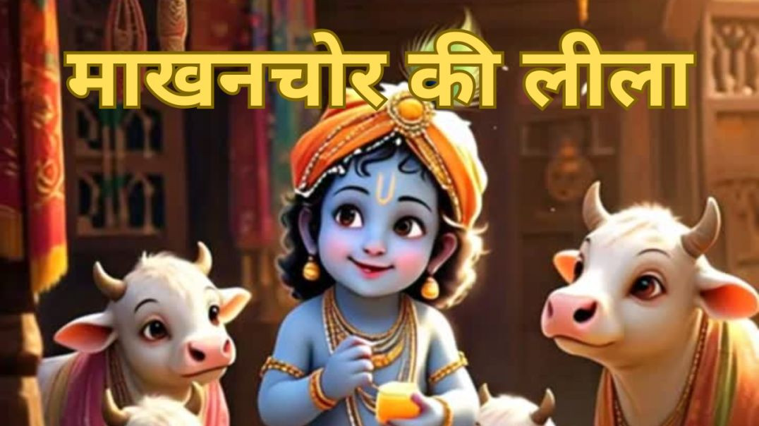 ⁣श्री कृष्ण भजन | माखनचोर की लीला | Makhan Chor ki Leela | Krishna Bhajan