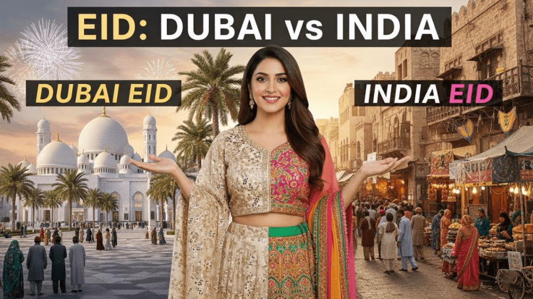 ⁣🤔 Dubai ki EIid vs India ki Eid | दुबई की ईद और भारत की ईद मे क्या अंतर है ?