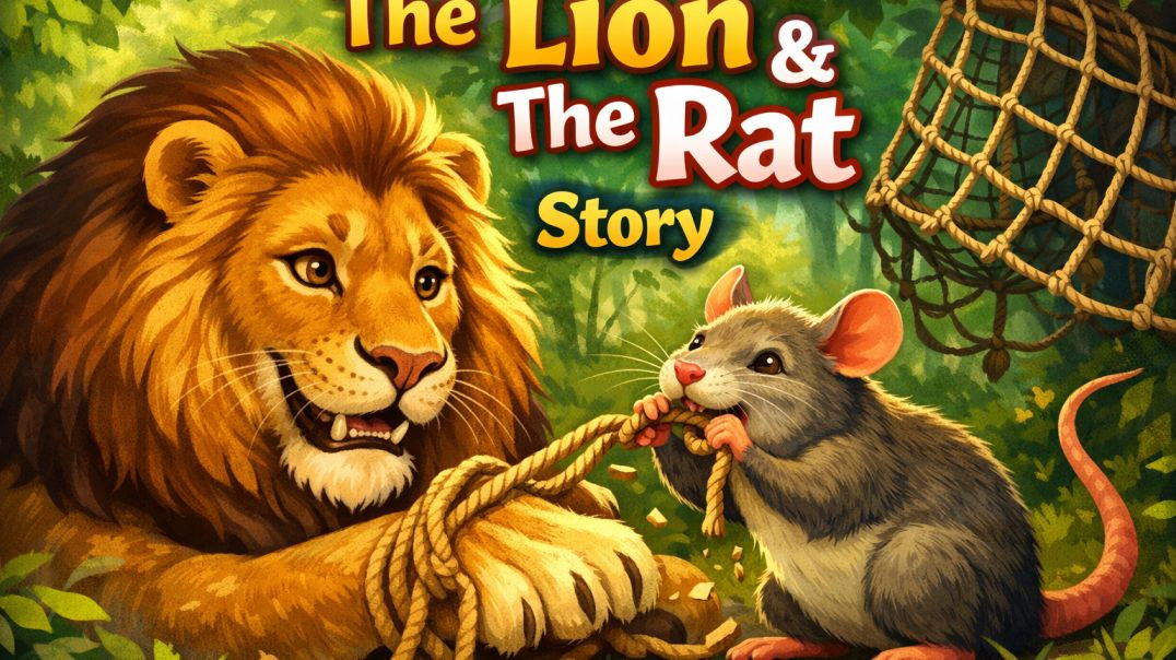 ⁣शेर_और_चूहा___Lion_and_Mouse_in_Hindi___@HindiFairyTales(360p)