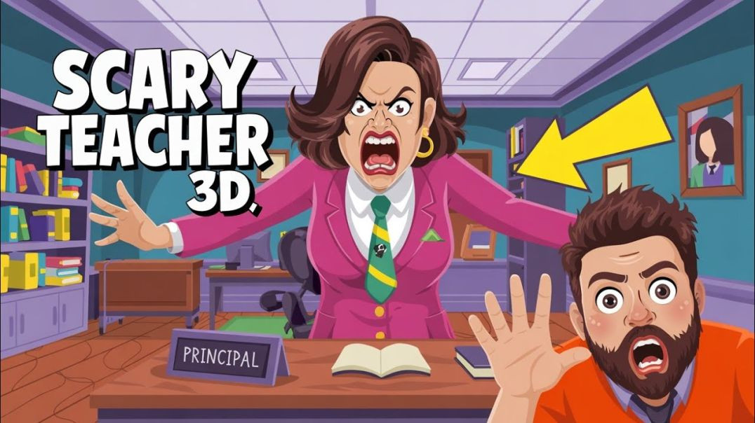 ⁣CHAPTER 1 - SCARY TEACHER 3D GAME (PART 1)