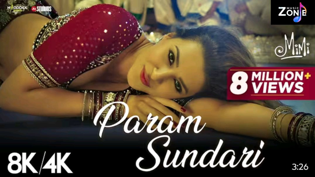 ⁣Param Sundari - 8K/4K Music Video | Mimi | Kriti Sanon | A.R.Rahman | Shreya Ghoshal