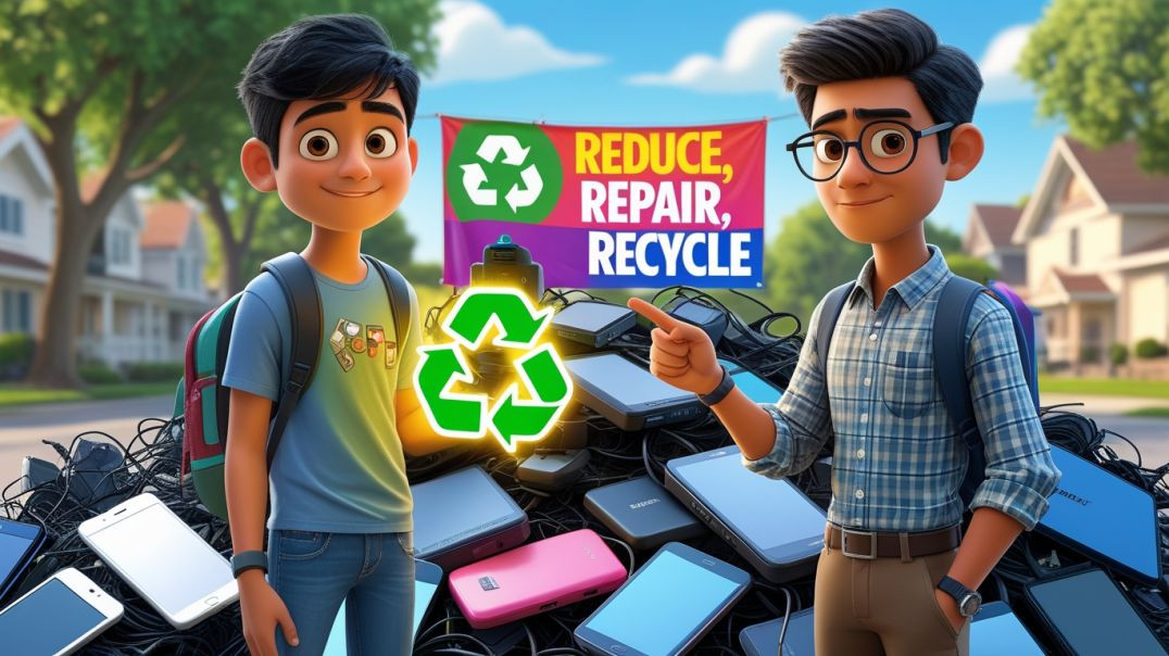 ⁣राहुल की सीख: कम करो, सुधारो, पुनर्चक्रण करो | Rahul’s Lesson: Reduce, Repair, Recycle