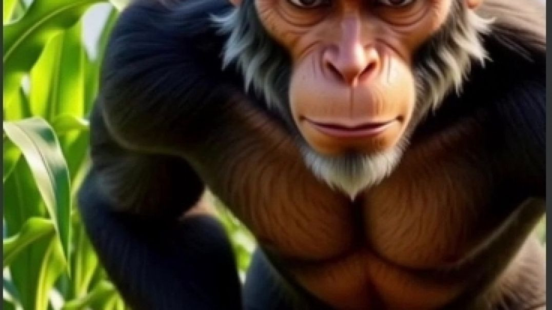 ⁣Mehnati Raju Bandar 😊🦍@ytshorts