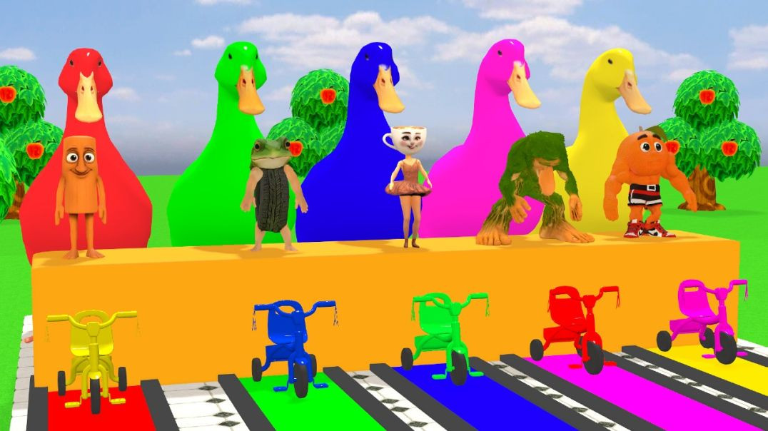 ⁣Long slide challenge cage game