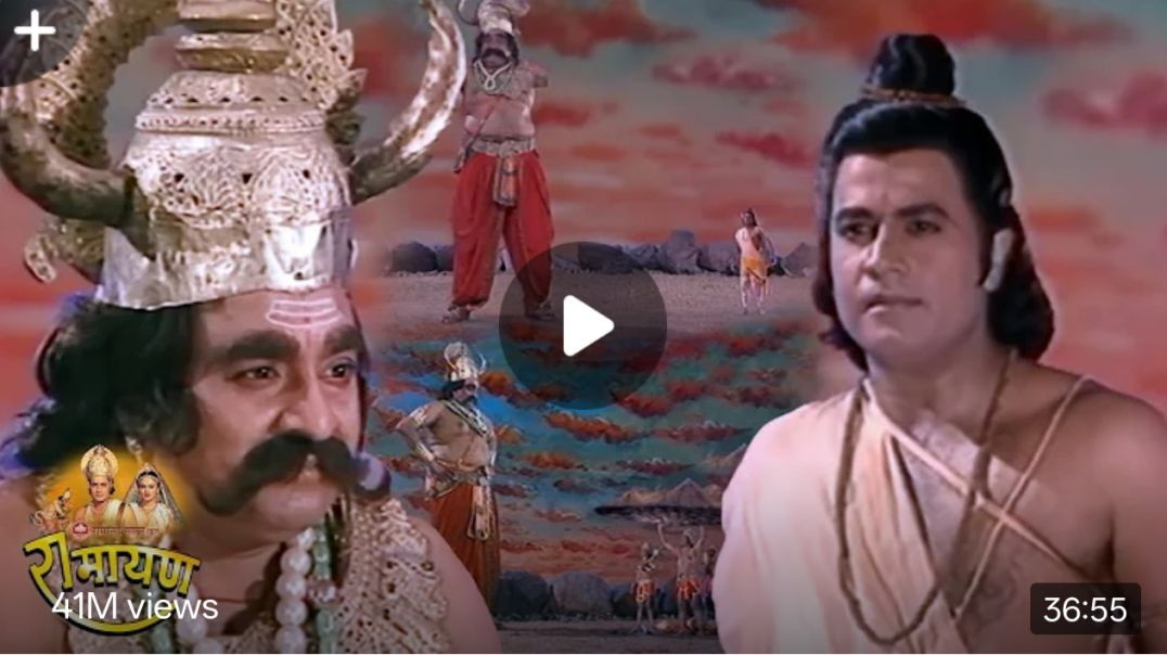 ⁣रामायण_-_EP_62_-_कुम्भकरण_का_युद्ध_प्रस्थान___विभीषण_कुम्भकरण_संवाद___कुम्भकरण_युद्ध_और_परम(360p)