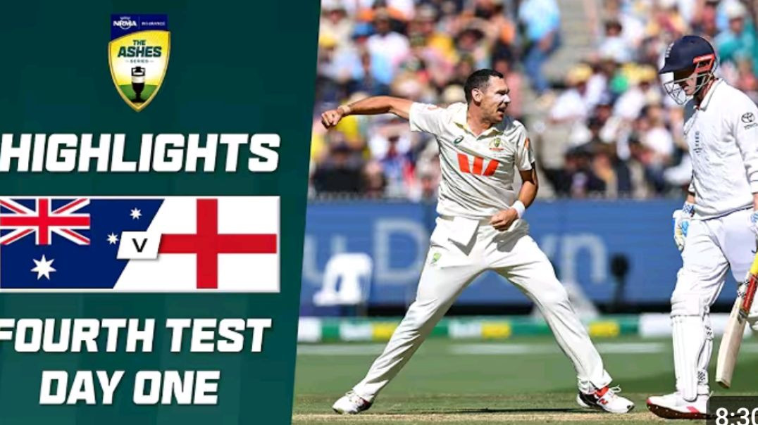 ⁣Australia v England 2025-26 _ Fourth _Ashes Test _ Day 1