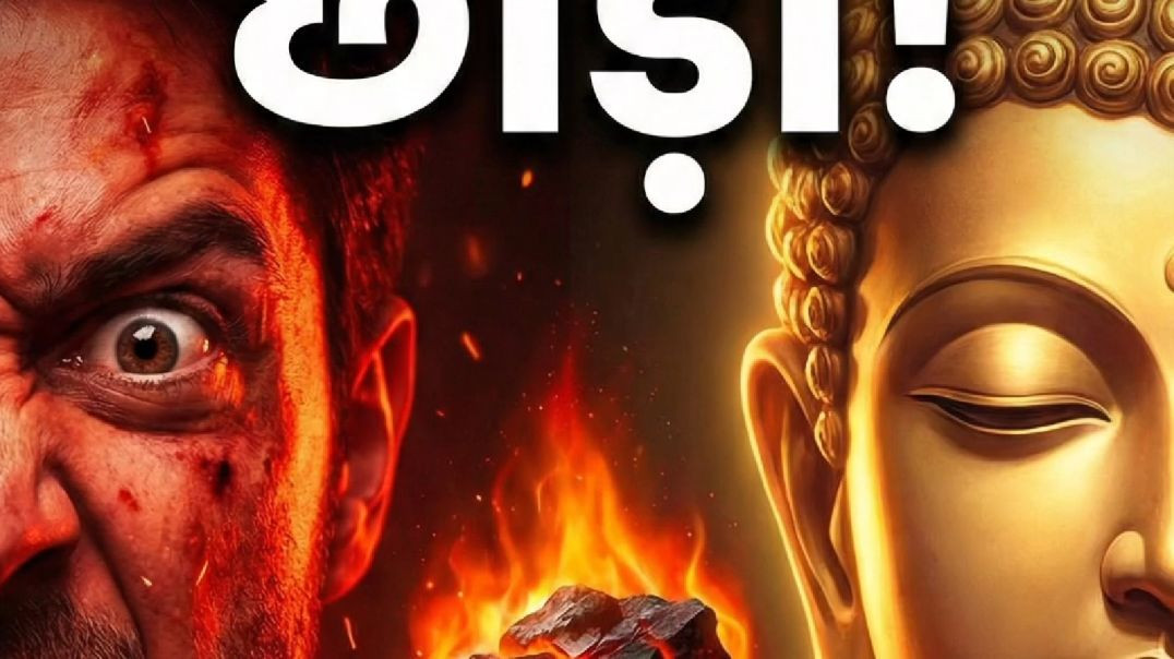 ⁣गुस्सा आपको ही जलाता है | Buddha Story on Anger Management | Mind Control Tips in Hindi