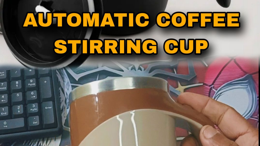 ⁣Magnetic Stirring Cup