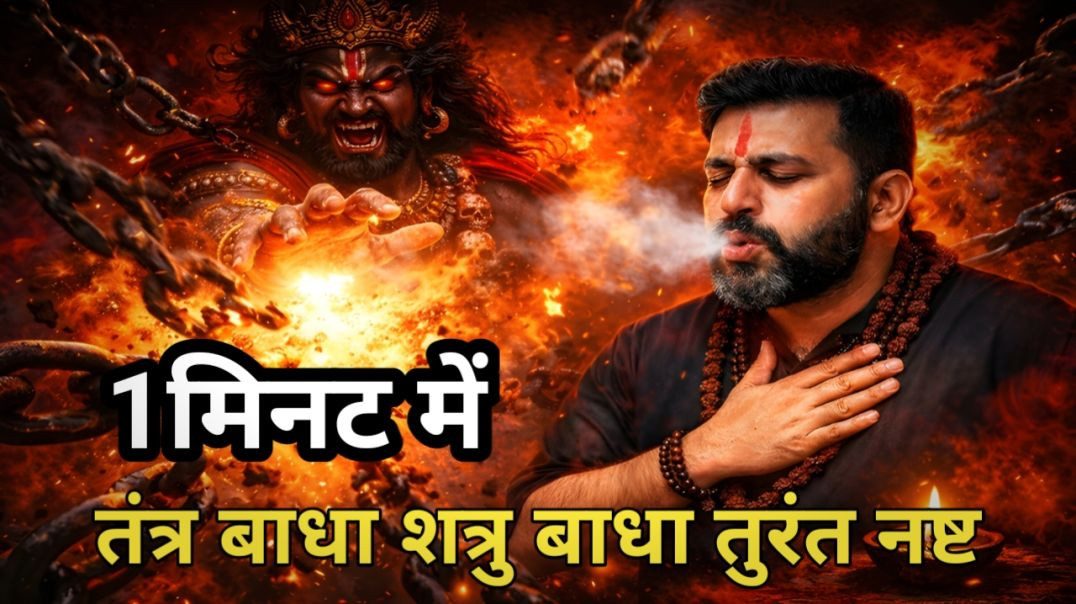 ⁣क्षेत्रपाल बाबा का सिद्ध बीज मंत्र | तंत्र बाधा शत्रु बाधा तुरंत नष्ट | Raksha Mantra