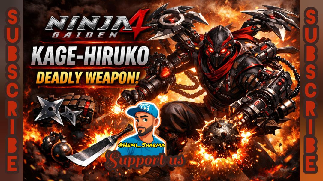 ⁣Ninja Gaiden 4 | Yakumo Ka Deadliest Weapon 🔥 Kage-Hiruko