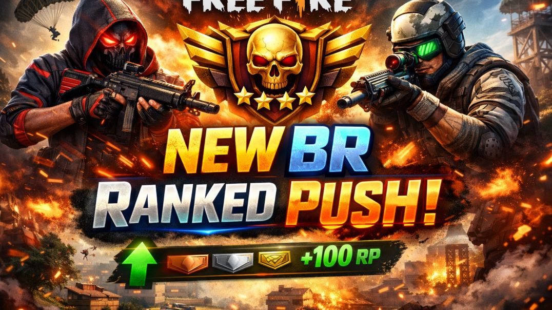 ⁣🎉Free fire Br ranked push🎆 Free Fire video ranking