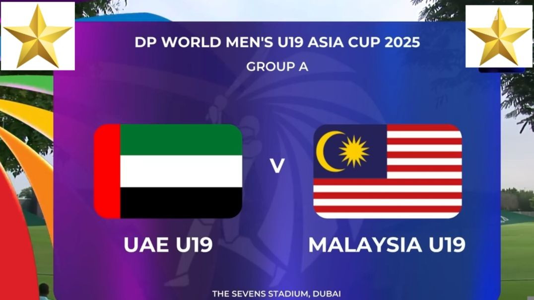 ⁣UAE vs Malaysia _ Highlights _ _ U-19 Asia Cup
