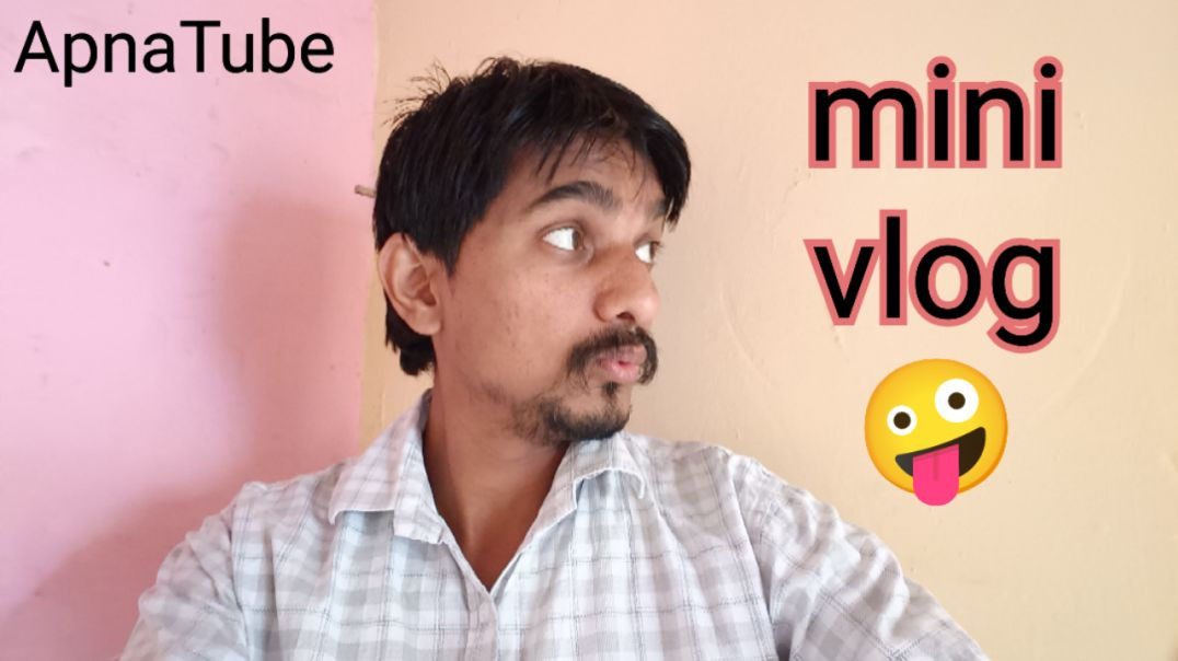 ⁣Today mini vlog ApnaTube fist 📸