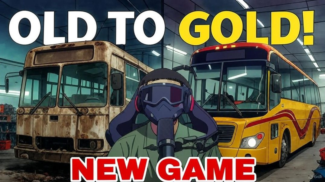 ⁣Sabse Gandi Bus Ko Nayi Banaya! 😳 Ultimate Bus Restoration Game