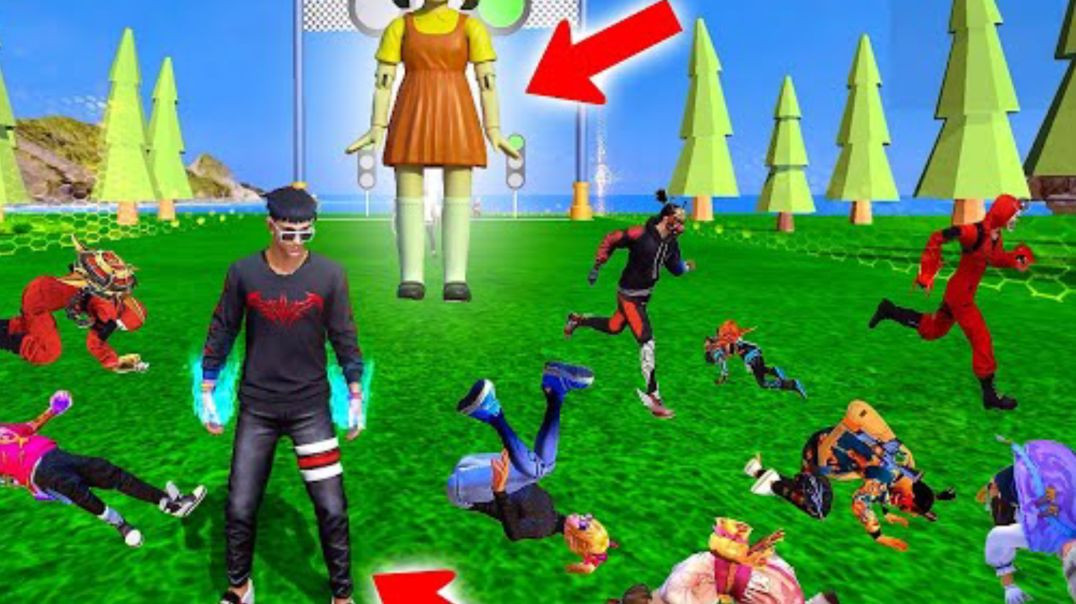 ⁣Is video me Satvik, Free Fire ke best craftland map maps khelta hai jaise Squid Game Red Light Green