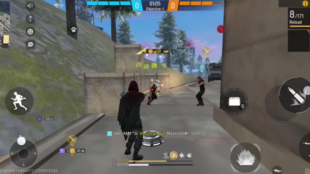 ⁣आज तो मजा आ गया Free fire में