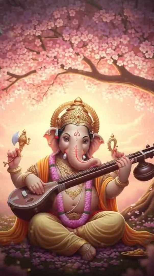 Jahan bhi ho vighn, wahan pehle aate hain Shree Ganesh 🌼