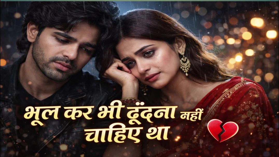 ⁣भूल कर भी ढूँढना नहीं चाहिए था 💔 एक दिल को छू लेने वाला Sad Hindi Romantic Song
