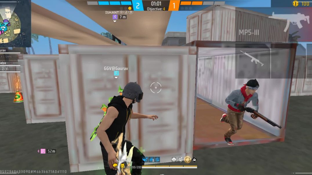 ⁣CS RANKED OP GAMEPLAY FREE FIRE MAX