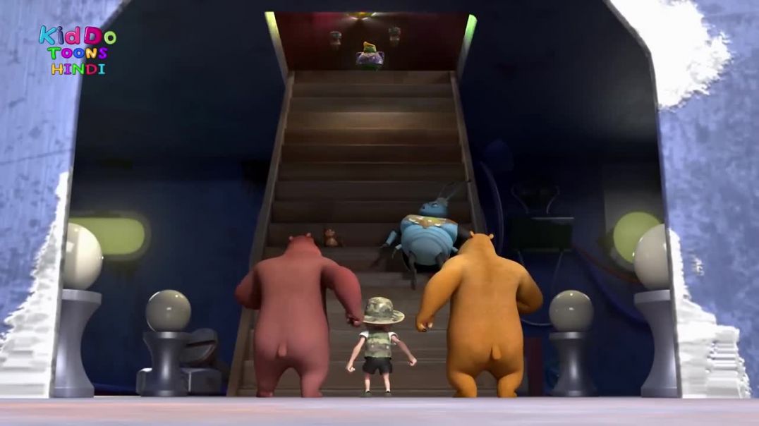 ⁣भालू के पीछे पड़ी छिपकली _ Bablu Dablu Shrunk Cartoon _ Disco Ball _ Action Story _ Kiddo Toons Hind