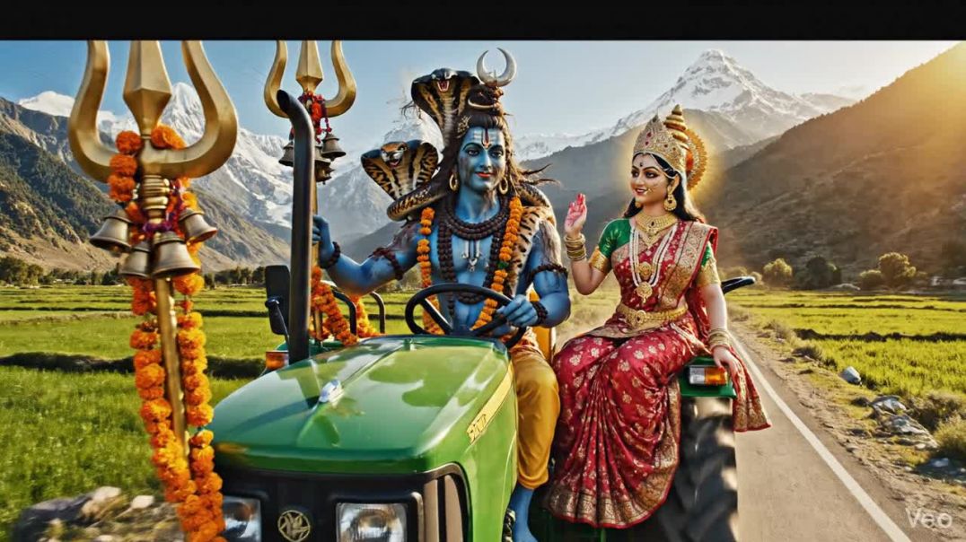 महादेव_और_पार्वती_माता_सड़क_पर