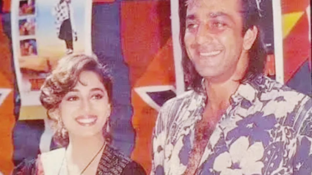 ⁣secret love affair #sanjay Datt#madhuri dixit