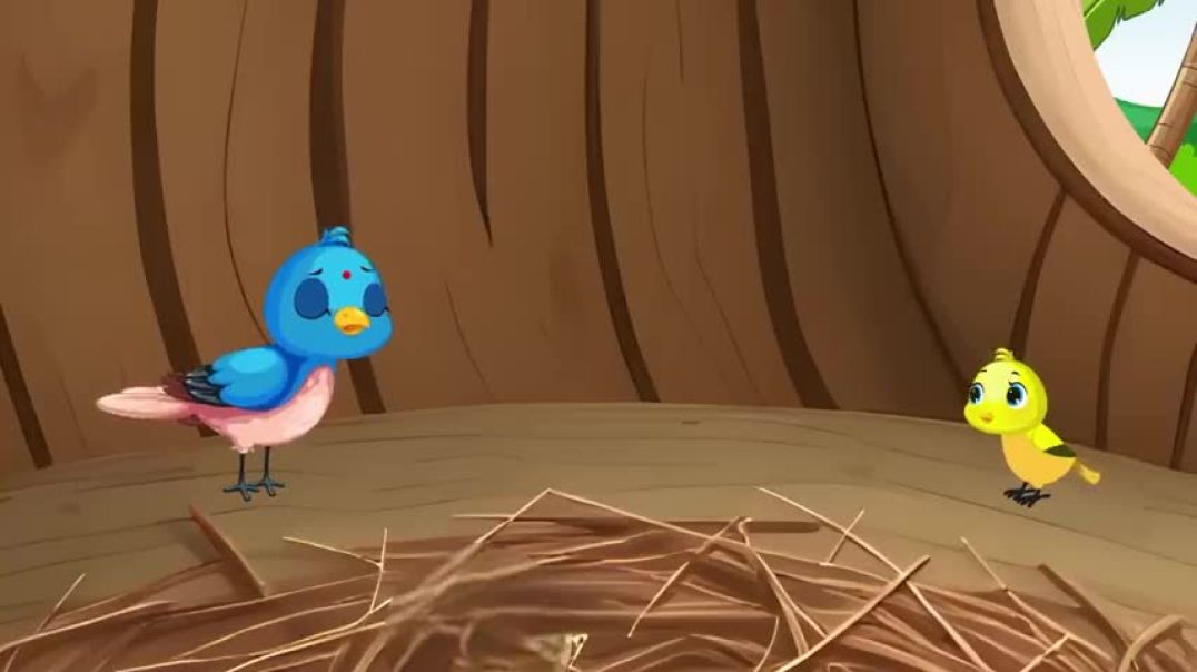 ⁣जंगल में बारिश का मौसम _ BARISH KA KAHAR _ HINDI KAHANIYA _ HINDI STORIES _ CHIDIYA KI KAHANI