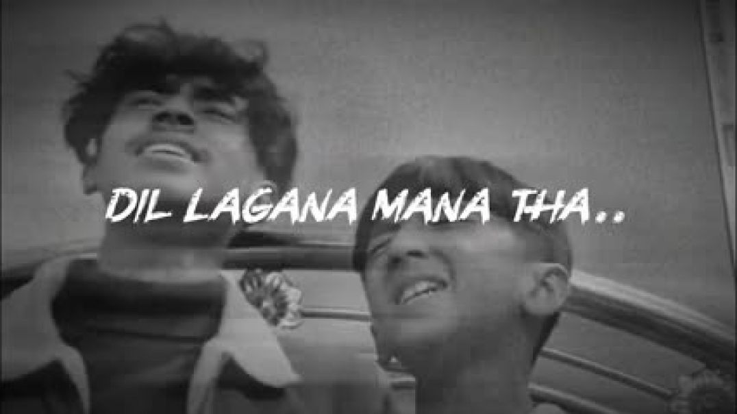 ⁣DIL LAGANA MANA THA  NEW SONG