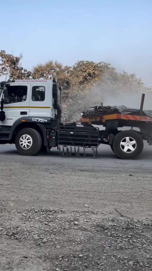 पावरफुल मशीन घाट पर __Tata _truck _ashokleyland _road _ghat _viral