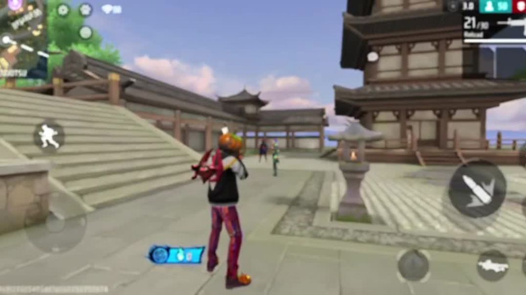 ⁣Free fire gameplay video