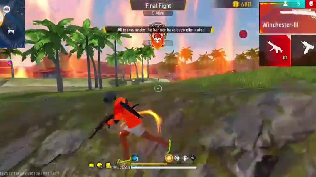 ⁣Free fire impossible 👆🤫😱😱😱😱😱 victory 😱😱#freefire #impossible #gamer7