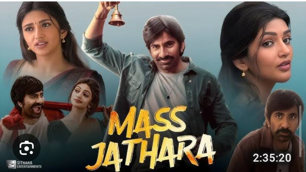 ⁣Mass Jathara (2025) (Hindi + Telugu) Dual Audio UnCut South Movie HD 720p ESub