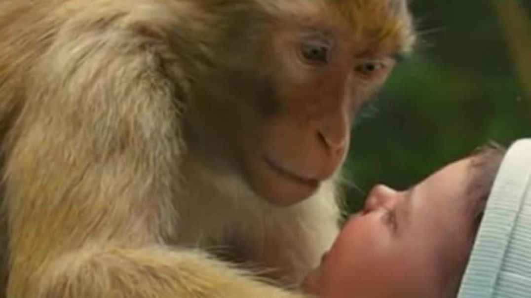 ⁣Mother is always a mother #moralstory#monkeyvideo #animalshorts #babyshorts #kids