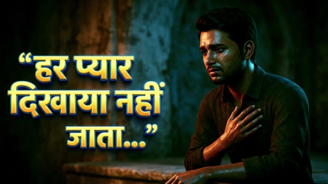 ⁣“ना दिखावा, ना शोर… बस सच्चा प्यार ❤️ | Emotional Hindi Song”