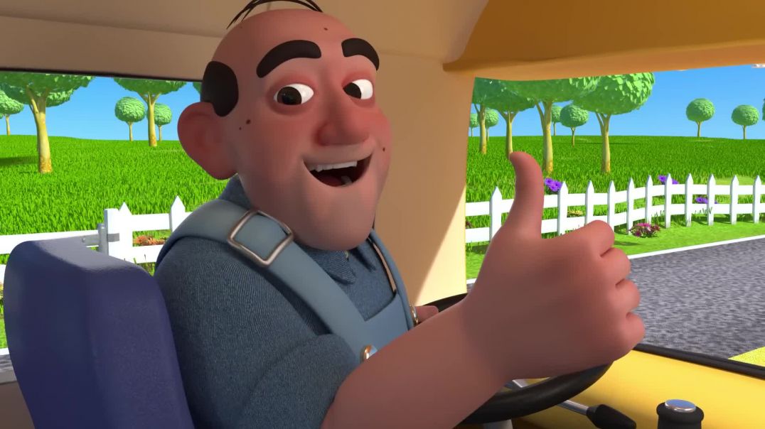 ⁣Wheels on the Bus _ _CoComelon Nursery Rhymes _ Kids Songs(1080P_HD)