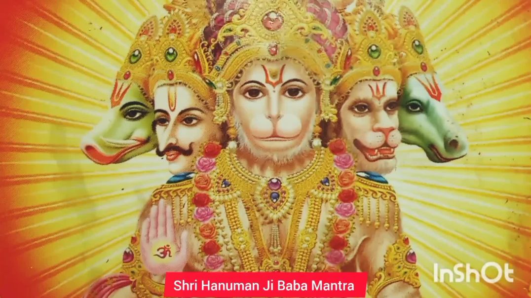 ⁣Shri Hanuman Ji Baba Mantra