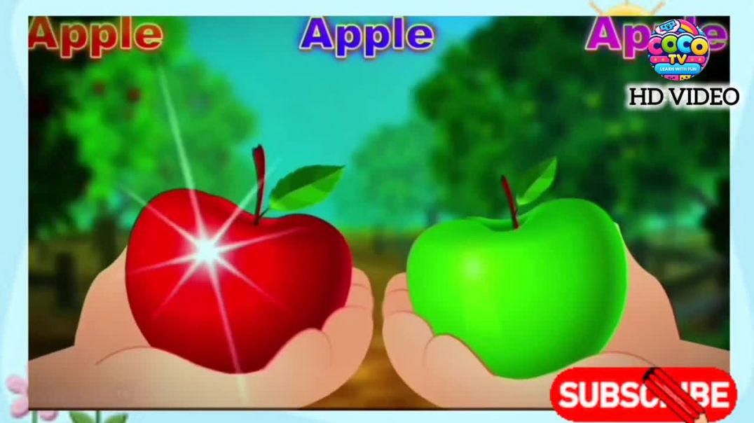 ⁣Phonics Song  with TWO Words in 3D-A For Aeroplane - ABC Alphabet Songs with Sounds- A- 8