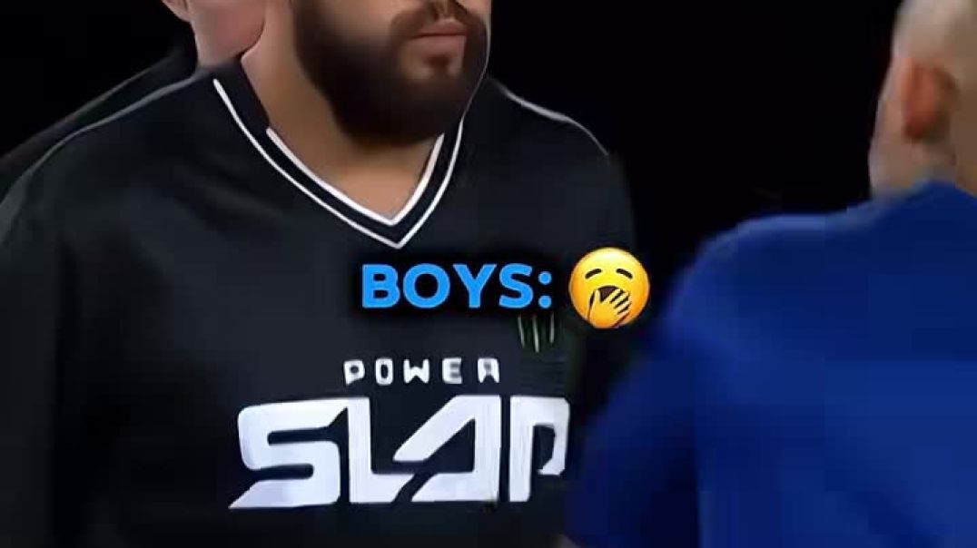 ⁣Slap fight