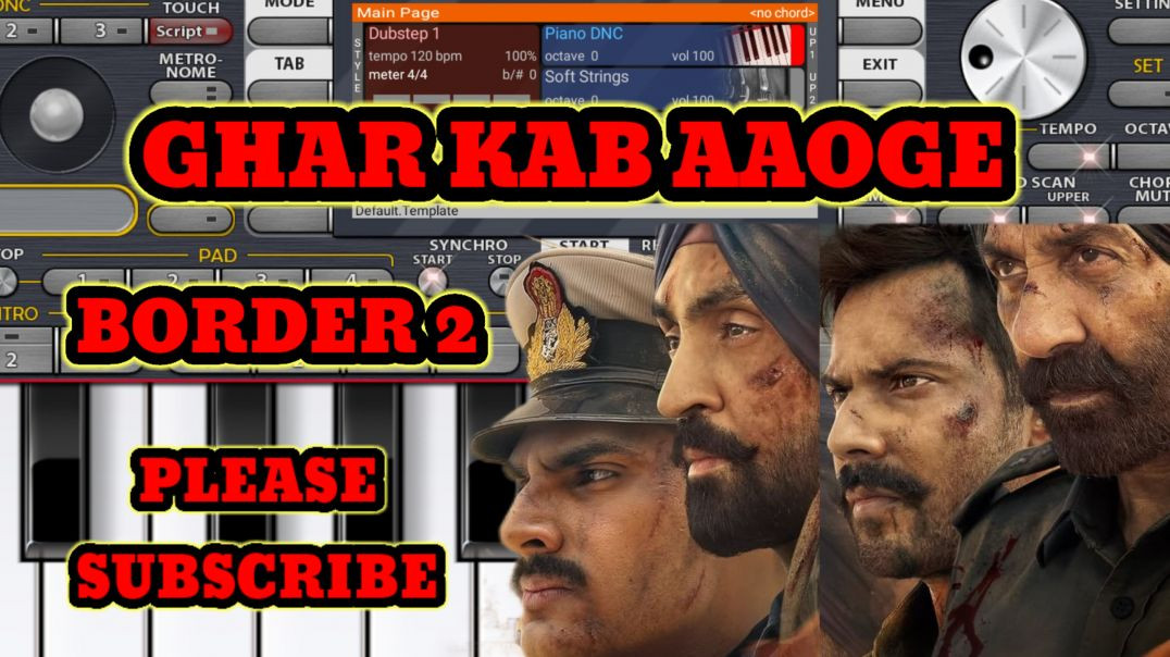 ⁣Ghar Kab Aaoge Song | 🎹 | by Riju