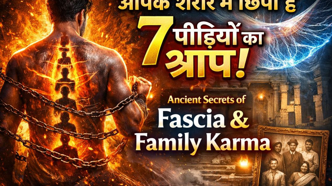 ⁣आपका दर्द पिछले जन्म से जुड़ा है? | Family Karma & Fascia Truth