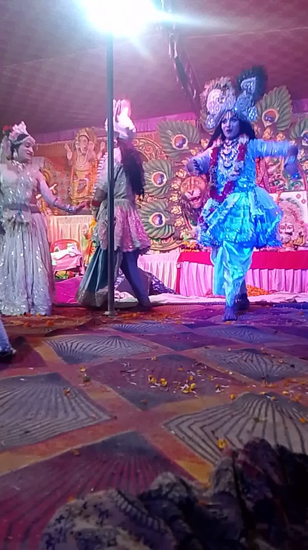 राधा रानी की शानदार झांकी