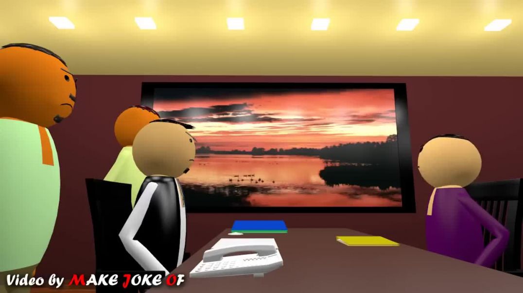 ⁣office office comedy जब ऑफिस में अपने रिश्तेदार हूं funny video comedy video cartoon video