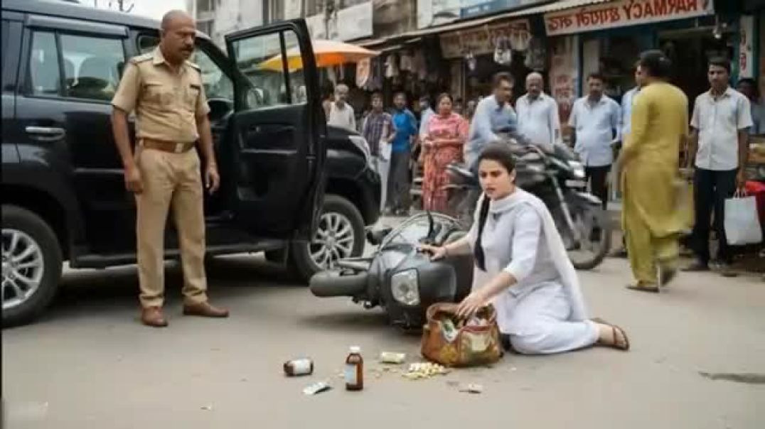 ⁣आम लड़की समझकर इंस्पेक्टर नें जलील किया, नहीं पता था आर्मी की कैप्टन है~2