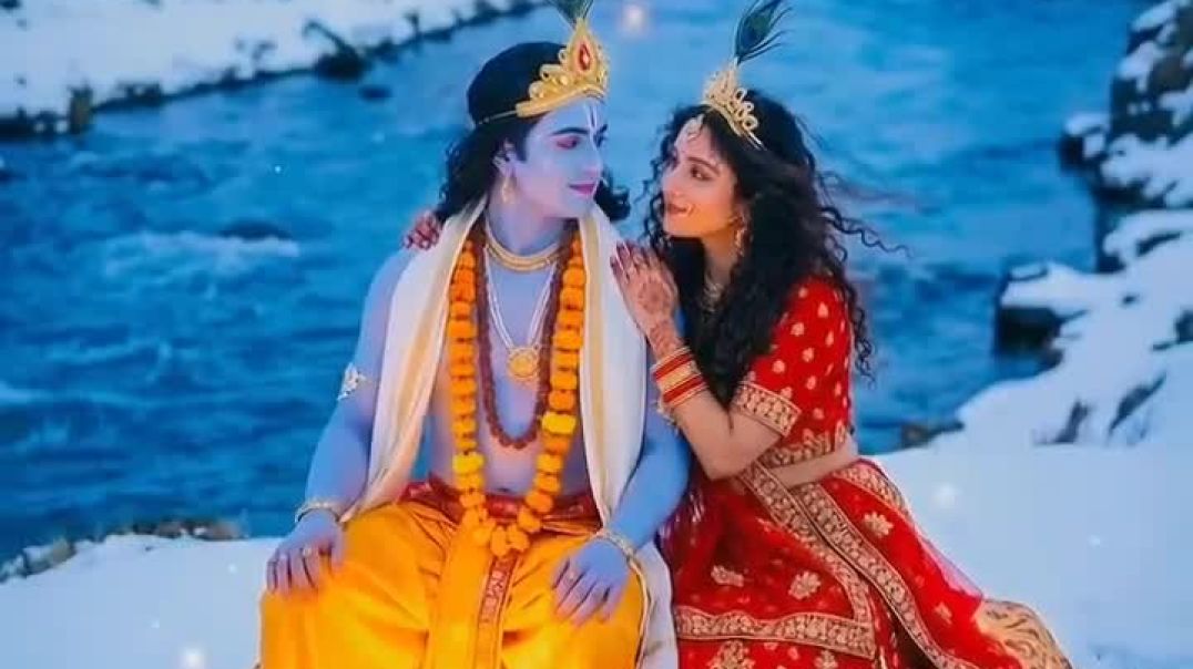 ⁣राधा कृष्ण