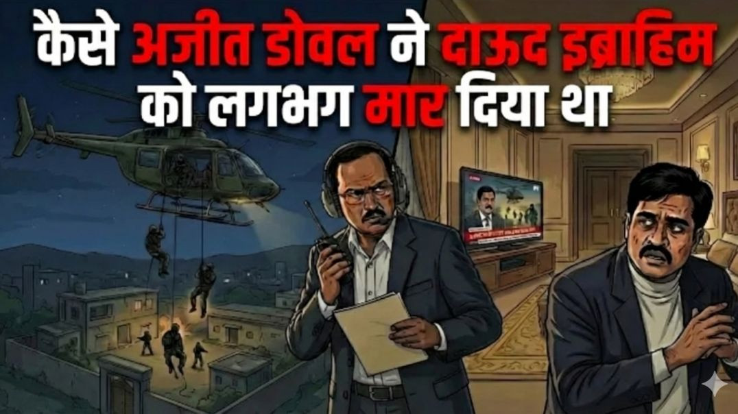 ⁣Kaise Ajit Doval ne Dawood Ibrahim ko lagbhag maar hi diya tha
