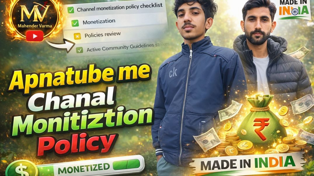 ⁣Monitiztion policy apnatude par