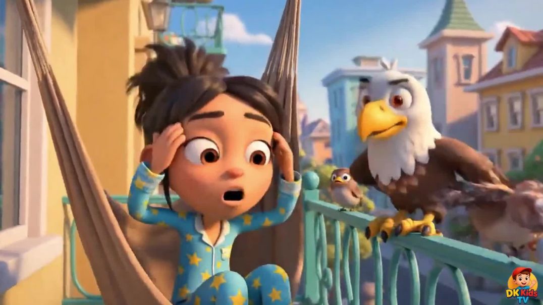 ⁣Bird Nest Among Humans 🐦🏠 | इंसानों में पक्षियों का घोंसला | Rano Chidiya Wala | Kalu Crow Cartoon